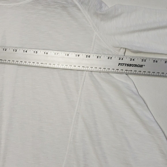 Free People Aria Trapeze Top White Women's Size Extra Small Oversized - Picture 8 of 13